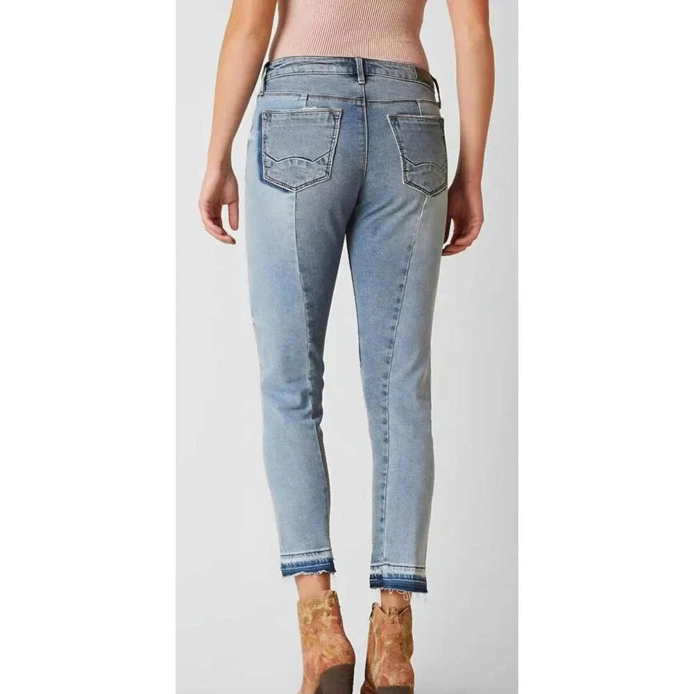 Cult of Individuality Womens Remix Slouchy Stretch Jean Size 31 Buckle - Picture 2 of 11